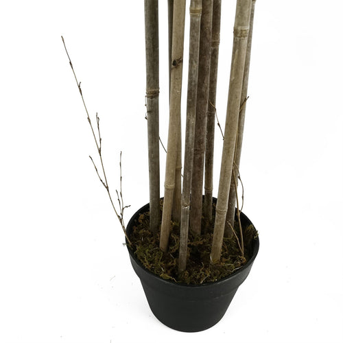 Artificial Bamboo Plants Trees Wood Trunk