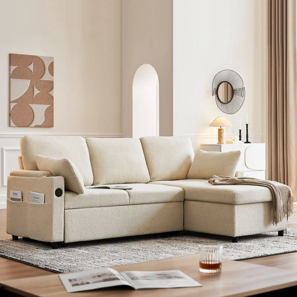 Clarkson Boucle Sofa Bed