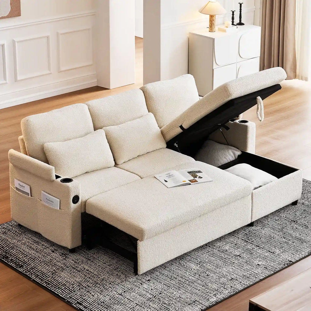 Clarkson Boucle Sofa Bed