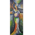 Abstract Woman Painting