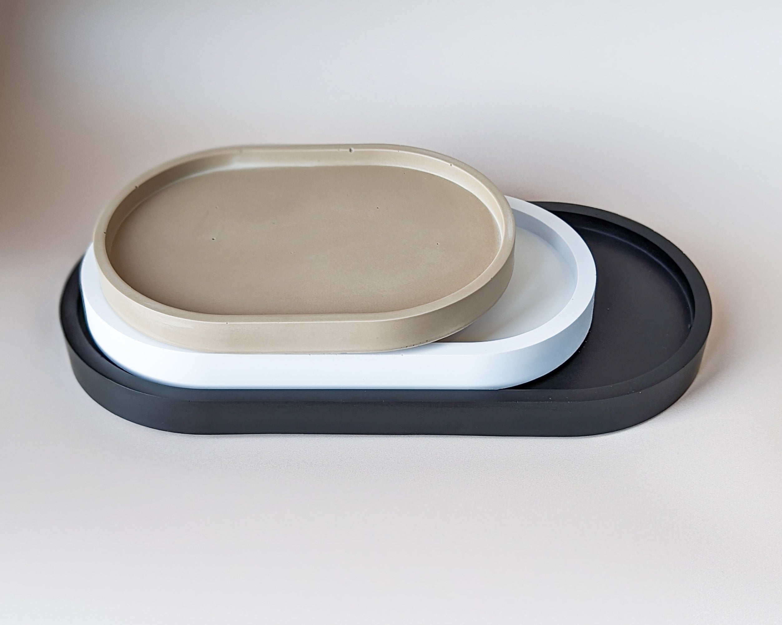 Oval trinket trays