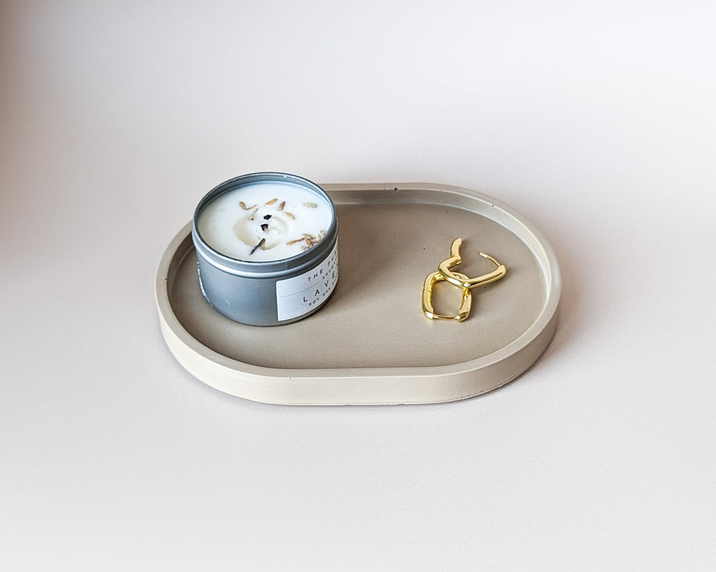 Oval trinket trays